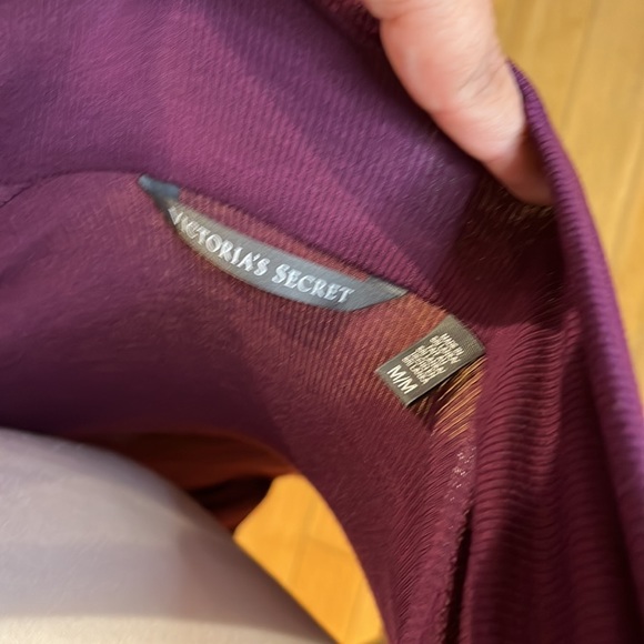 Victoria’s Secret Purple Dress w/ Plunging Back, Size M. - Picture 9 of 11